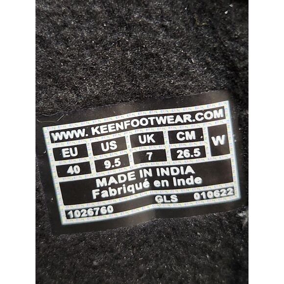 Keen Circadia Mid Polar Waterproof Boots | Women’s 9.5 | Black/Cloud Blue - Picture 11 of 13